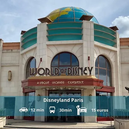 Le Mana, 7 Pers 2 12min Disneyland Paris Apartament